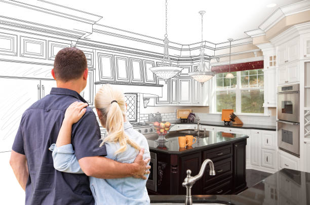 Professional Kitchen Remodeling technician working in Dennison, MN